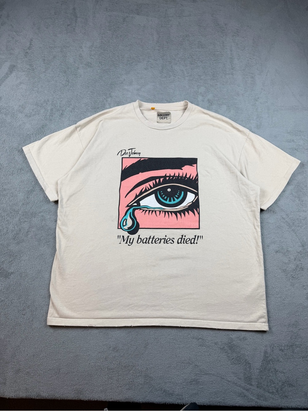 Gallery Dept “My batteries died” tee
